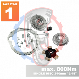 Kit embrayage Race Stage 1 conversion moteur BMW M62 boite BMW M57N HGU HGK - 240mm