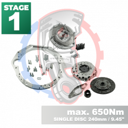 Kit embrayage stage 1 pour moteur BMW V8 M62 boite BMW E60 M57N2 6-speed HGD JGA - 240mm