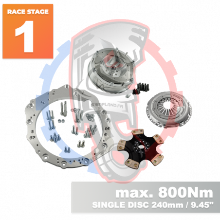 Kit embrayage Race Stage 1 Nissan SR SR20 SR20DE SR20DET boite BMW M57N2 6-speed HGU HGK / N54 - 240mm