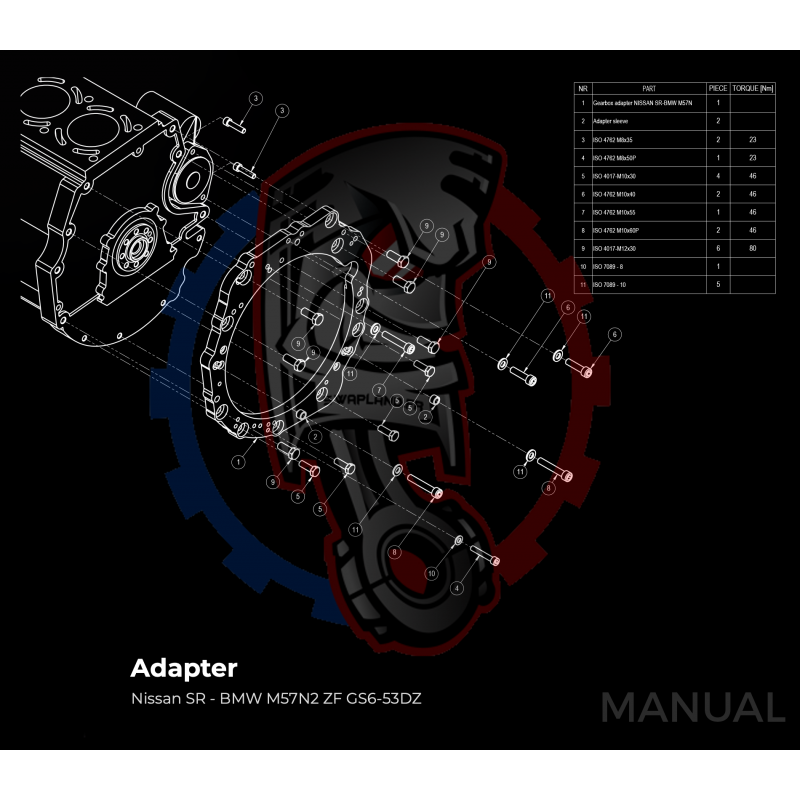 Kit embrayage Race Stage 1 Nissan SR SR20 SR20DE SR20DET boite BMW M57N2 6-speed HGU HGK / N54 - 240mm