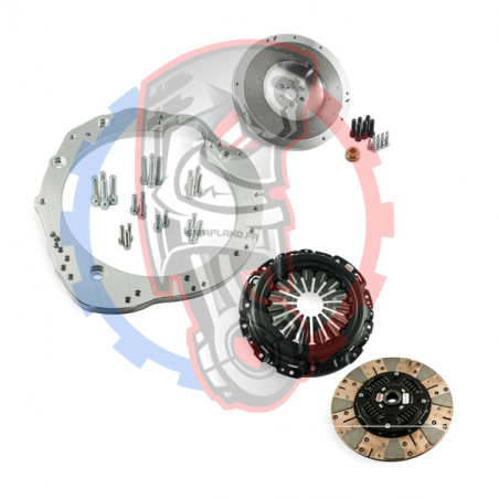 Kit embrayage Stage 1 conversion moteur Nissan RB RB20 RB25 RBB6 RB30 boite Nissan 350Z Z33 370Z Z34 CD009 - 250mm