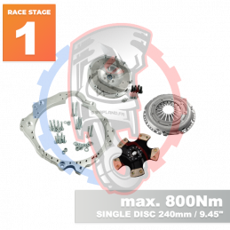 Kit embrayage Race Stage 1 Nissan RB RB20 RB25 RB26 RB30 boite BMW M57 / E46 S54 M3 - 240mm