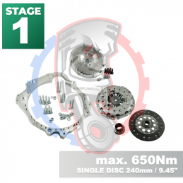 Kit embrayage Stage 1 conversion moteur Nissan RB RB20 RB25 RB26 RB30 boite BMW M57 / E46 S54 M3 - 240mm