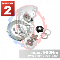 Kit embrayage Race stage 2 conversion moteur GM Chevrolet LSX boite BMW M57N HGU HGK / N54 - 184mm