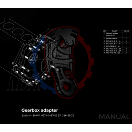 Kit embrayage Race Stage 1 Saab H B204 B205 B234 B235 boite BMW M57N2 6-Speed HGD JGA - 240mm 2