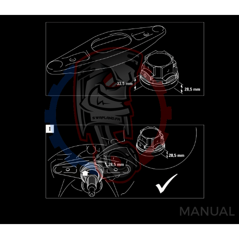 Kit embrayage Race Stage 1 Saab H B204 B205 B234 B235 boite BMW M57N2 6-speed HGD JGA - 240mm