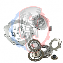 Kit embrayage conversion moteur Audi V8 4.2 ABZ avec boite BMW M57N2 HGD JGA 6 vitesses manuelle - 240mm