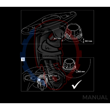 Kit embrayage  Stage 1 Saab H B204 B205 B234 B235 boite BMW M57N2 6-Vitesses HGU HGK - 240mm