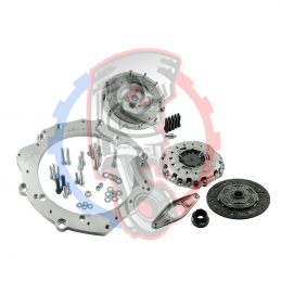 Kit embrayage Stage 1 conversion moteur Audi V8 4.2 ABZ pour boite BMW M57N2 HGD JGA 6-Vitesses - 240mm