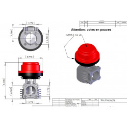 Wastegate externe Tial F38 2
