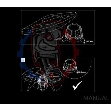 Kit embrayage Race Stage 1 conversion moteur Mercedes-Benz M113 M113K AMG boite BMW M57N2 6-Vitesses HGD JGA - 240mm