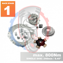 Kit embrayage Race Stage 1 conversion moteur GM Chevrolet V8 LS LS1 LS3 LS7 LM7 LQ boite BMW M57N2 6-Vitesses HGU HGK / N54 - 24