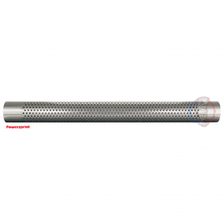 Tube inox perforé 70 mm X 500 mm Powersprint 