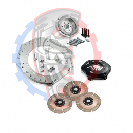 Kit embrayage Race stage 3 conversion moteur GM Chevrolet V8 LS boite BMW M57 / E46 S54 M3 - 184mm