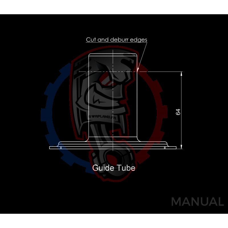 Kit embrayage Race stage 3 conversion moteur GM Chevrolet V8 LS boite BMW M57 / E46 S54 M3 - 184mm