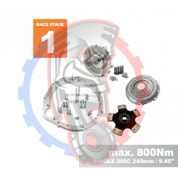 Kit Embrayage Race Stage 1 Conversion Moteur BMW V12 M70 -Boite De Vitesse BMW M57N2 6-Rapports HGU HGK - 240mm