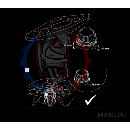 Kit embrayage Conversion Stage 1 pour moteur BMW V12 M70 avec boite BMW M57N2 6-Vitesses HGU HGK - 240mm