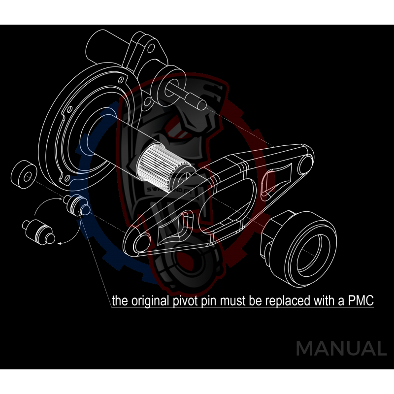 Kit embrayage Stage 1 conversion pour moteur BMW V8 M60 avec boite BMW M57N2 6-Vitesses HGU HGK - 240mm