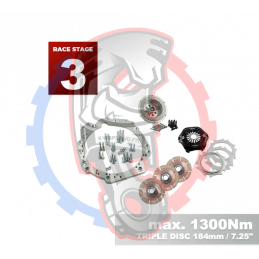 Kit embrayage Race stage 3 conversion moteur Toyota Lexus V8 UZ 1UZ 3UZ boite BMW M57N M57N2 HGD JGA HGA - 184mm