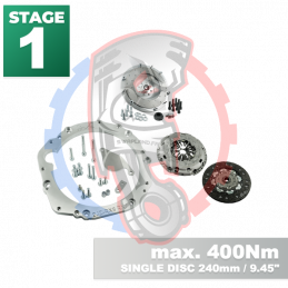 Kit Embrayage Stage 1 Conversion Moteur Toyota JZ 1JZ 2JZ pour Boite Mazda RX-8- 240mm
