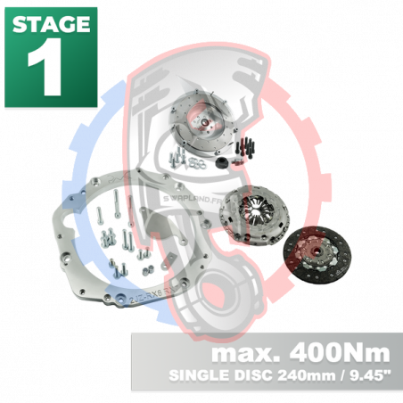 Kit Embrayage Stage 1 Conversion Moteur Toyota JZ 1JZ 2JZ pour Boite Mazda RX-8- 240mm