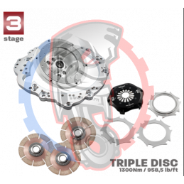 Kit embrayage Race Stage 3 conversion moteur Toyota JZ boite BMW M57N HGD JGA HGA - 184mm