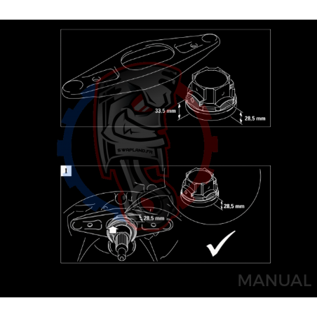 Kit embrayage Race Stage 3 conversion moteur Toyota JZ boite BMW M57N HGD JGA HGA - 184mm