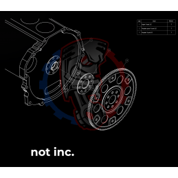 Kit embrayage Race Stage 2 conversion moteur Toyota JZ 1JZ 2JZ boite BMW M57N M57N2 6-Vitesses HGD JGA HGA - 184mm 2