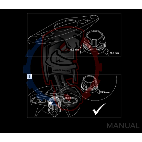 Kit Embrayage Stage 1 Conversion Moteur Toyota JZ 1JZ 2JZ pour Boite de Vitesse BMW M57N2 6 Rapports HGU HGK / N54 - 240mm