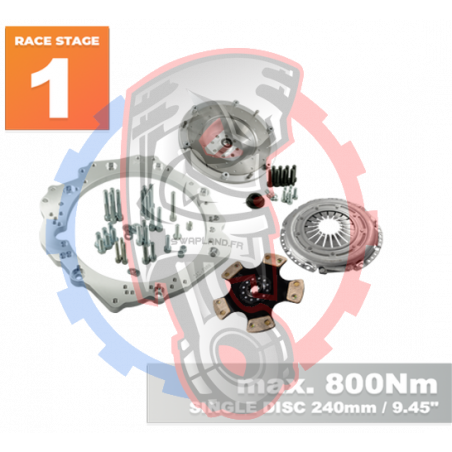 Kit Embrayage Race Stage 1 Conversion Moteur Toyota JZ 1JZ 2JZ pour Boite De Vitesse Manuelle BMW M57 / E46 S54 M3 - 240mm