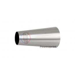 Réducteur conique symétrique long 101.6 - 60.5 mm Powersprint - Swapland -