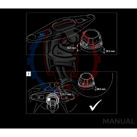 Kit Embrayage Race Stage 1 Conversion Moteur BMW V12 M70 Boite De Vitesses BMW M57N2 6-Rapports HGD JGA - 240mm