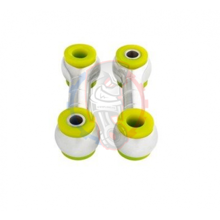 Biellette PMC Motorsport BMW E23 E24 E28 E30 E36 Polyuréthane 80ShA jaune - Swapland -