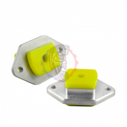 Support supérieur arrière PMC Motorsport BMW E8x E9x Polyuréthane 90ShA  jaune - Swapland - 2