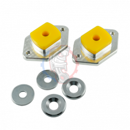 Support supérieur arrière PMC Motorsport BMW E8x E9x Polyuréthane 90ShA  jaune - Swapland -
