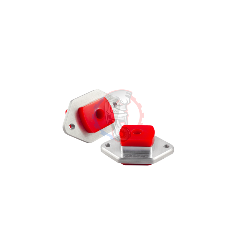 Support supérieur arrière PMC Motorsport BMW E8x E9x Polyuréthane 80ShA rouge - Swapland -