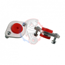 Support supérieur arrière PMC Motorsport BMW E30 E36 E46 Z3 Z4 Polyurethane 80ShA rouge - Swapland - 2