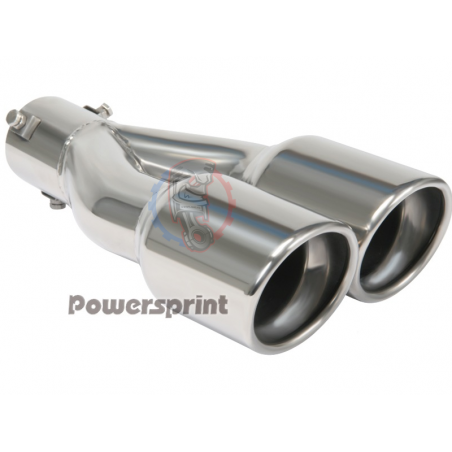 Double sorties échappement Powersprint 80 mm - SWAPLAND -