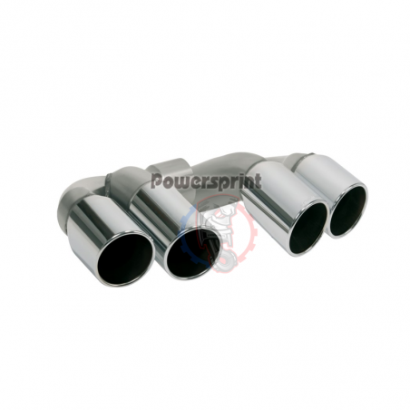 Quatre sorties échappement Powersprint BMW X5 - SWAPLAND -