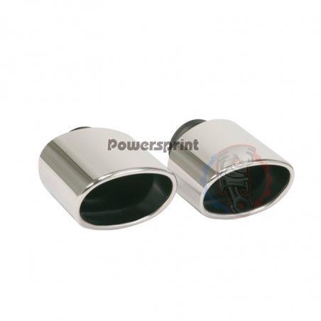 Double sorties échappement Powersprint Porsche 993 120mm x 90 mm - SWAPLAND -