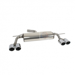 Silencieux sport système gauche droite Powersprint pour VW Touran 1.4