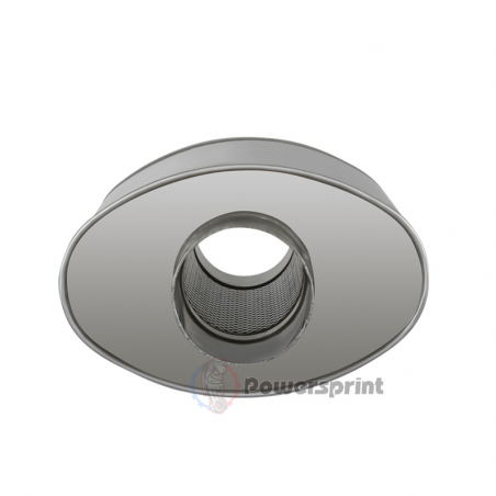 Echappement ovale Powersprint double diamètres 89 mm HF 25 - swapland  -