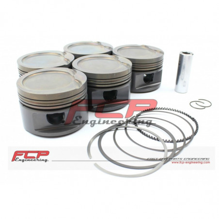 Piston forge AUDI S2 RS2 S4 S6 turbo stroker 5 cylindres FCP engineering RV8.5