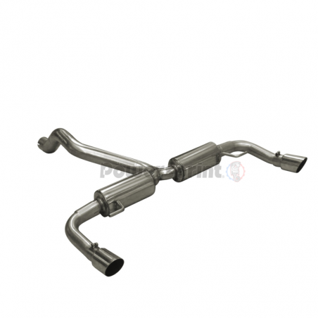 Silencieux sport double sorties Powersprint Renault Clio Sport 3 - swapland -