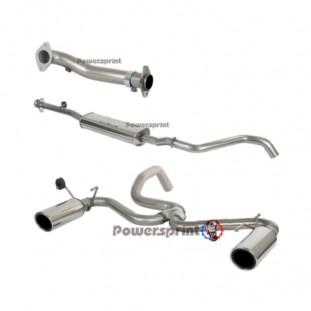 Système de course inox Powersprint Fiat 500 Abarth 135 ch N - swapland -