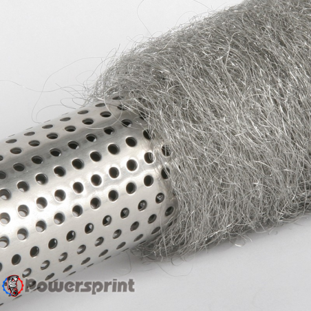 Laine isolante acier inoxydable Powersprint pour silencieux 1200°C 2.5 kg - swapland -