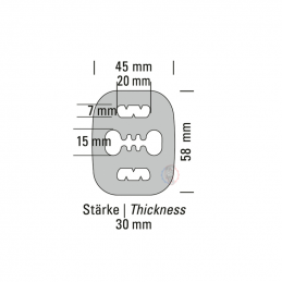 Silent Bloc 45mm x 58mm Powersprint - SWAPLAND - 2