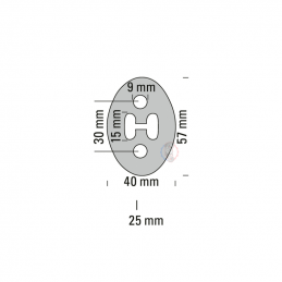 Silent Bloc 57mm x 30mm Powersprint - swapland - 2