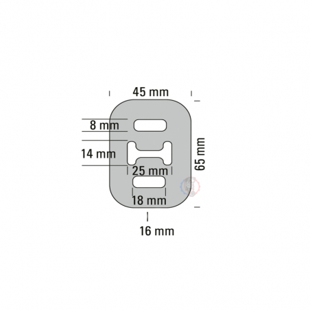 Silent Bloc 45mm x 65mm Powersprint - swapland -