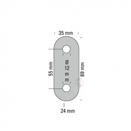 Silent Bloc Ø12 35mm x 89mm Powersprint - swapland - 2